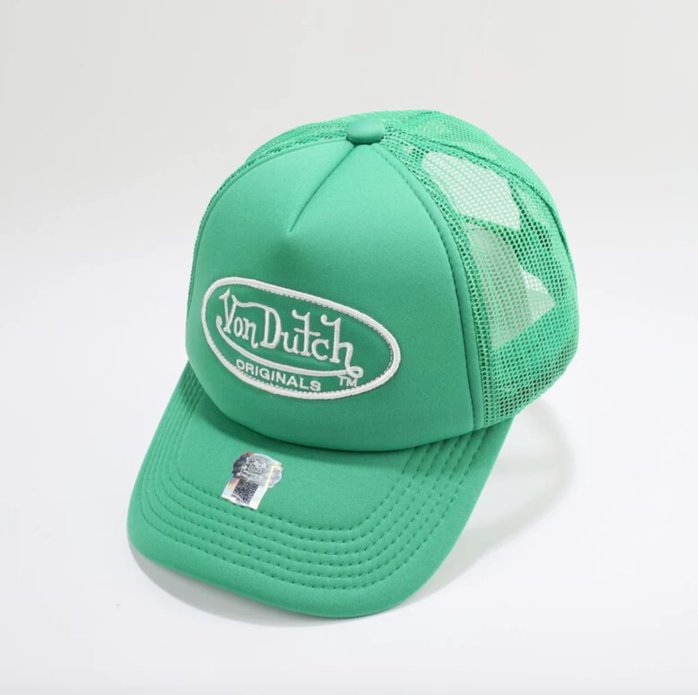 Von Dutch Tampa Trucker Cap - Green/Green Rabat