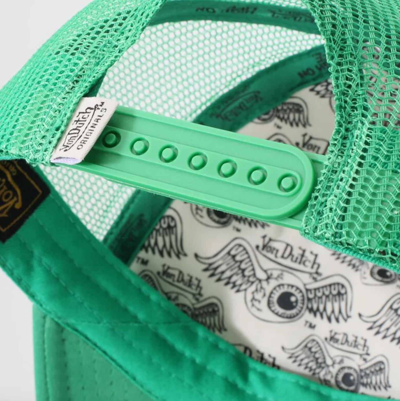 Von Dutch Tampa Trucker Cap - Green/Green Rabat