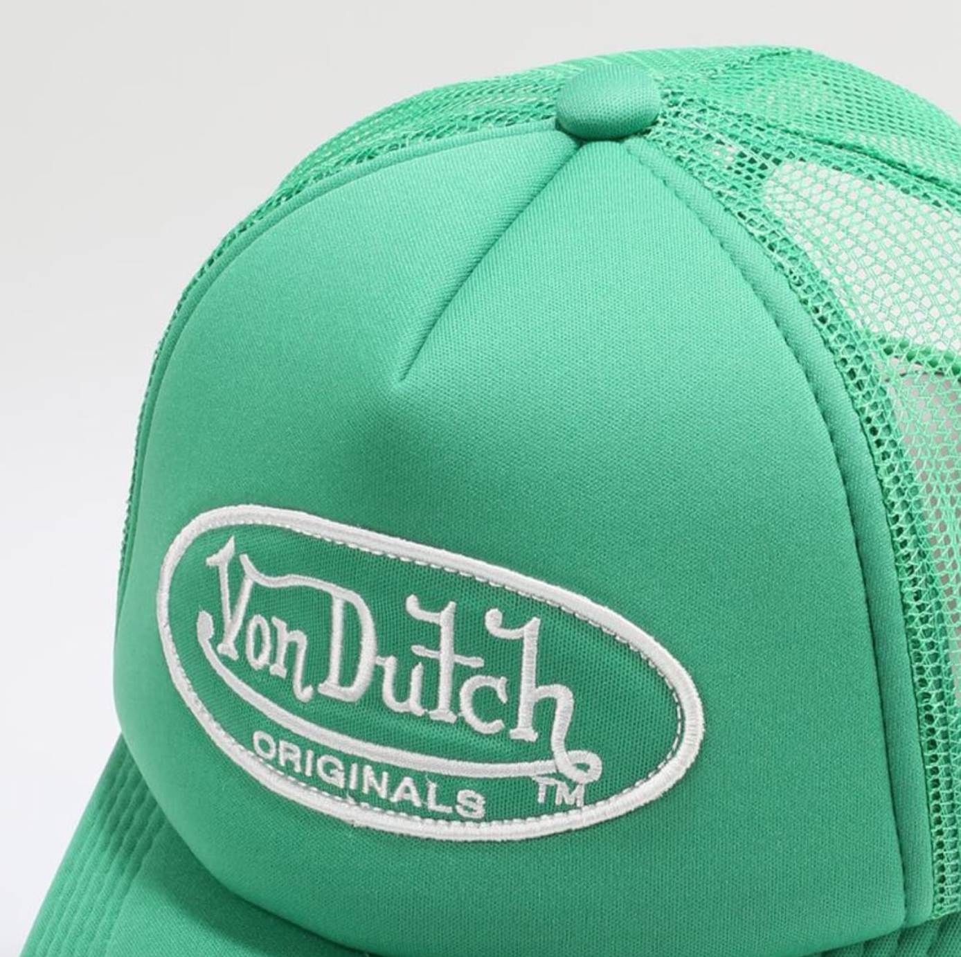 Von Dutch Tampa Trucker Cap - Green/Green Rabat