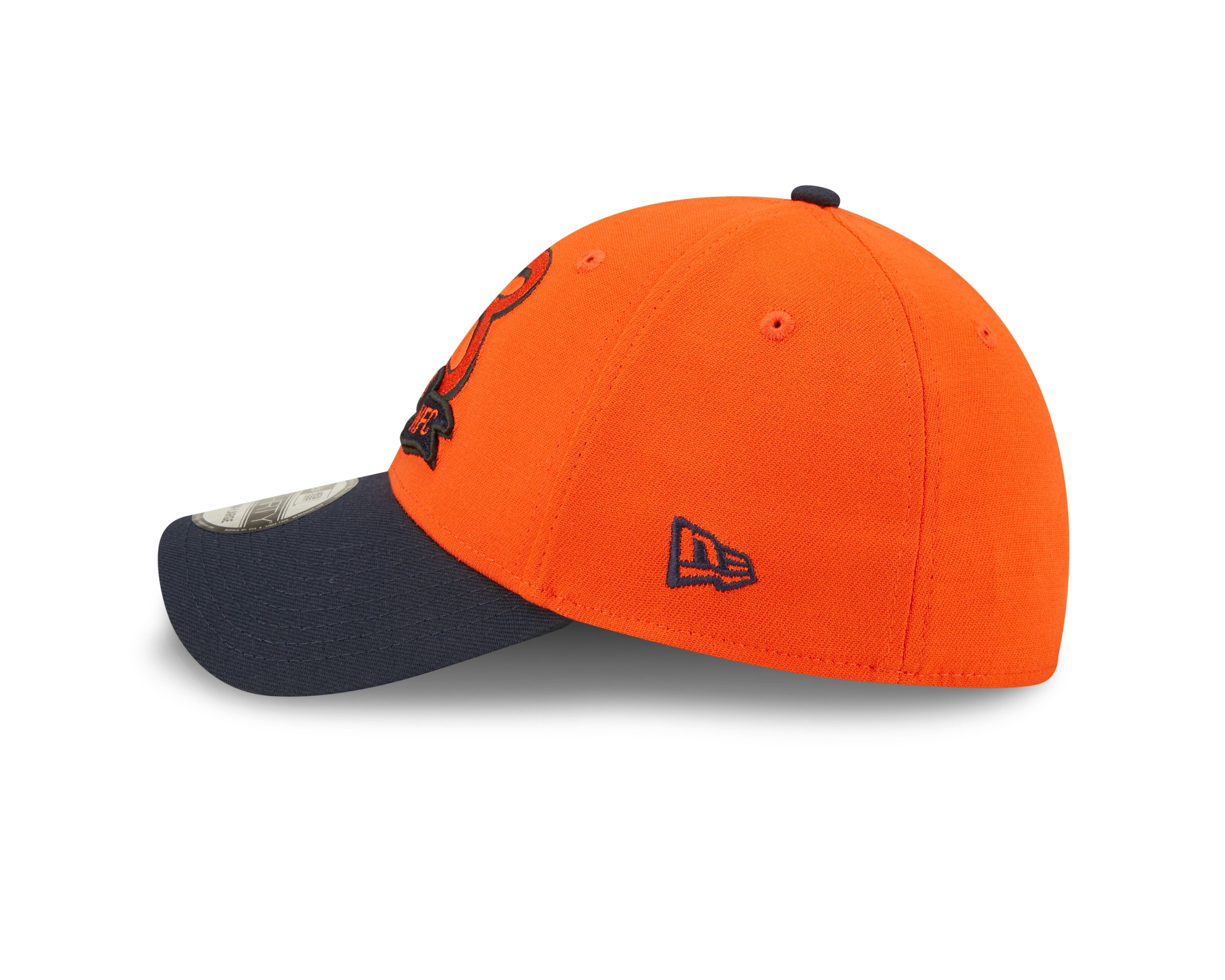 Chicago Bears NFL Sideline 2022 39THIRTY Stretch Fit Cap - Orange/Navy