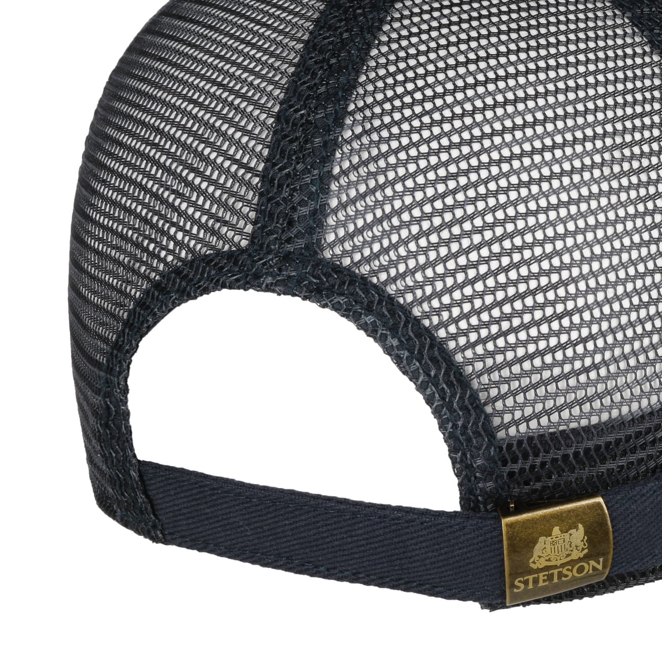 Stetson - Vintage Brushed Twill Trucker Cap - Navy