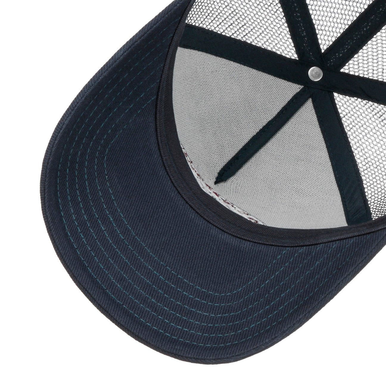 Stetson - Vintage Brushed Twill Trucker Cap - Navy