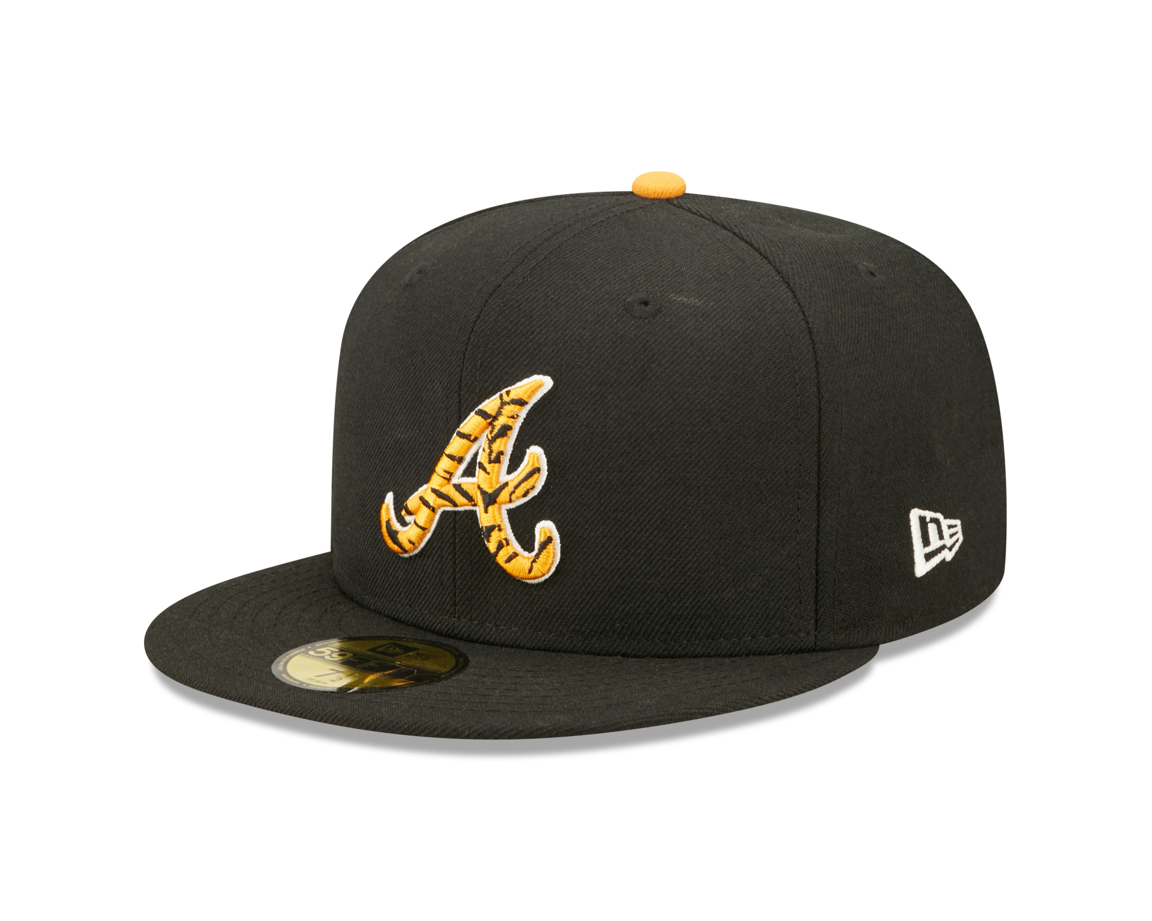59Fifty Fitted Cap Atlanta Braves Tigerfill - Black