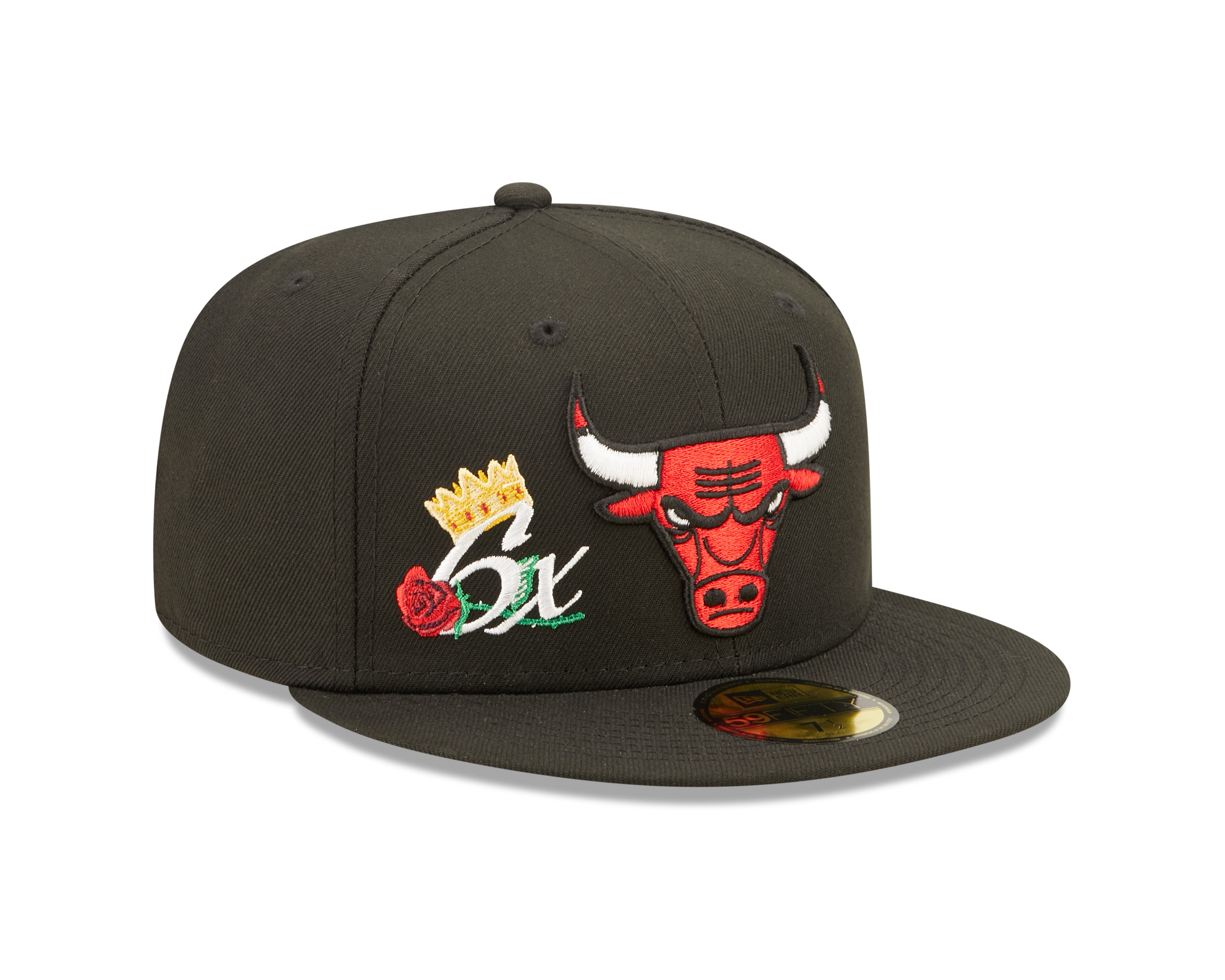 Chicago Bulls CROWN CHAMPS 59Fifty Fitted Cap - OTC