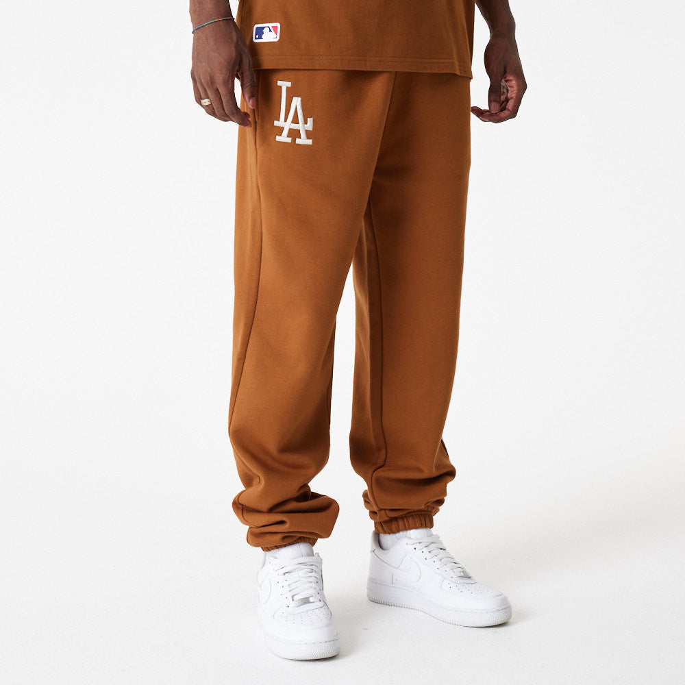 New Era - Leagues Essential Jogger Pants - Los Angeles Dodgers - Brown