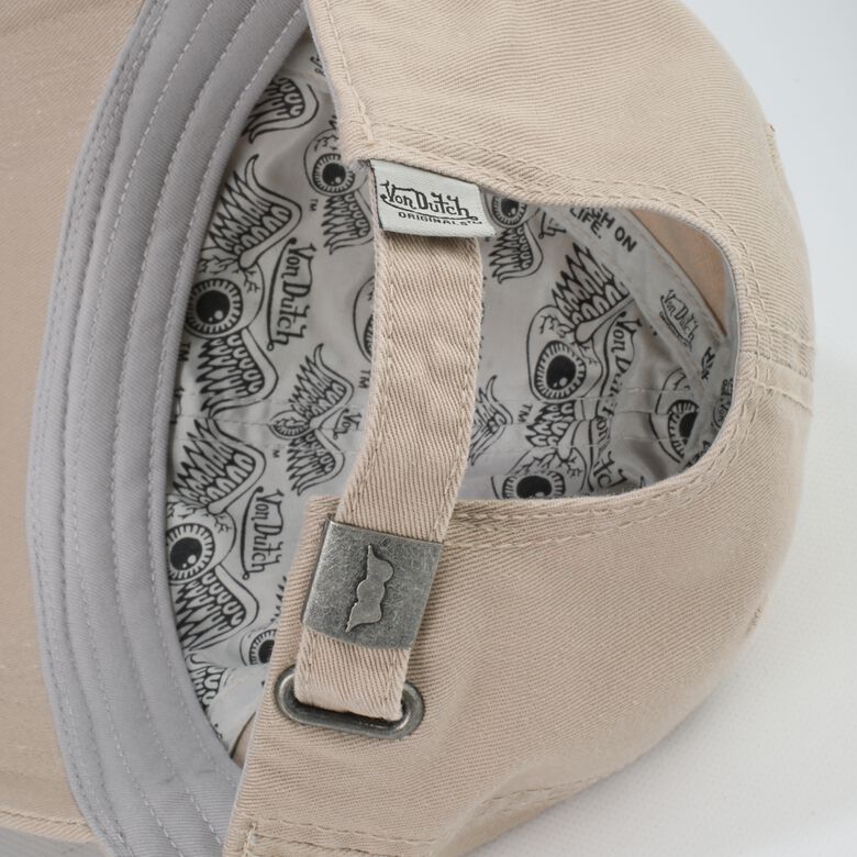 Von Dutch Tyler Unisex Cap - Khaki Online salg