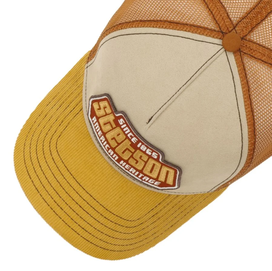 Brickstone Trucker Cap - Yellow/Khaki/Orange