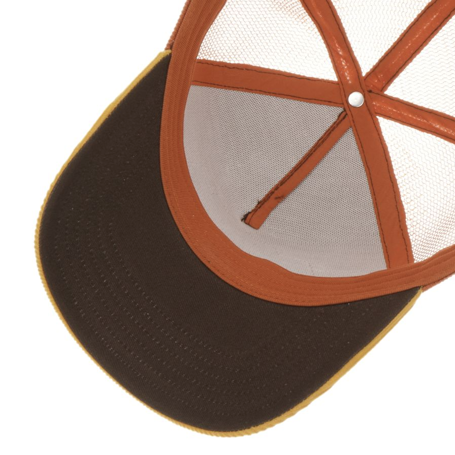 Brickstone Trucker Cap - Yellow/Khaki/Orange