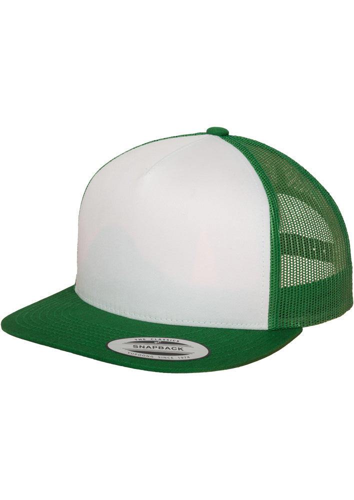 Classic Trucker - Kelly Green/White Mode