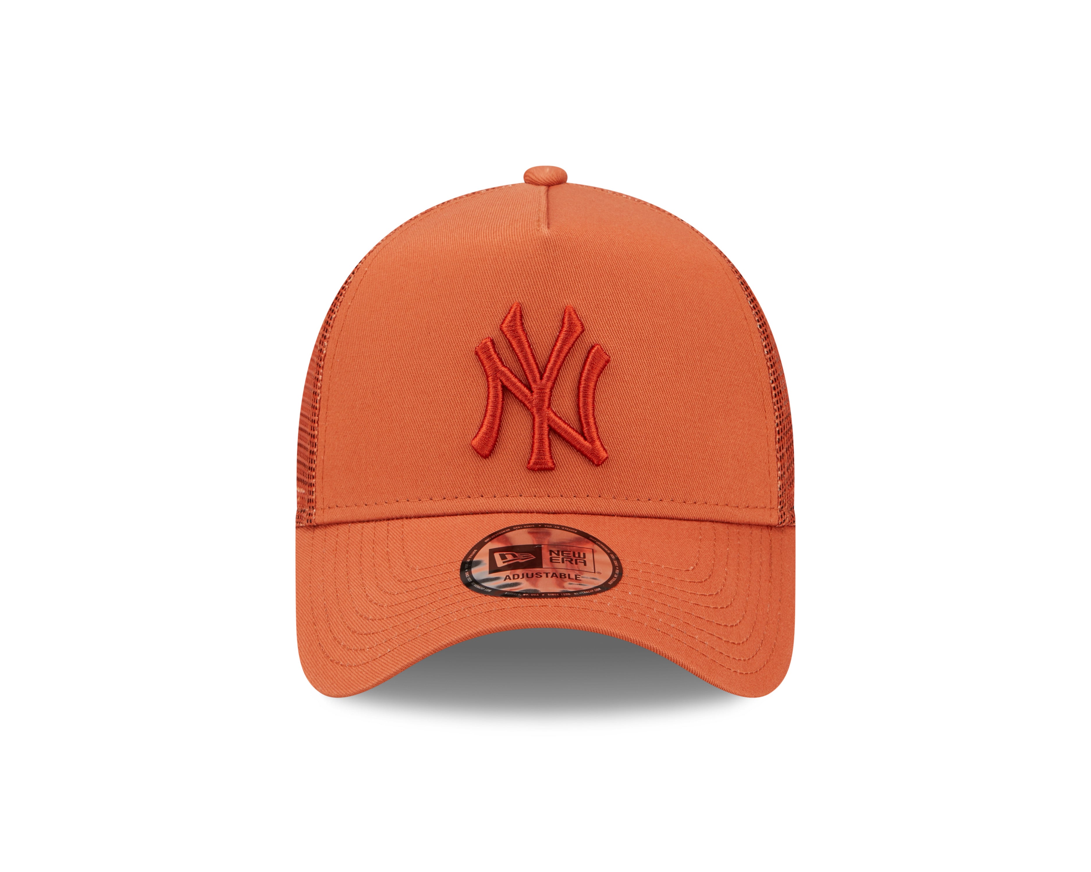 Tonal Mesh Trucker Cap New York Yankees - Rust