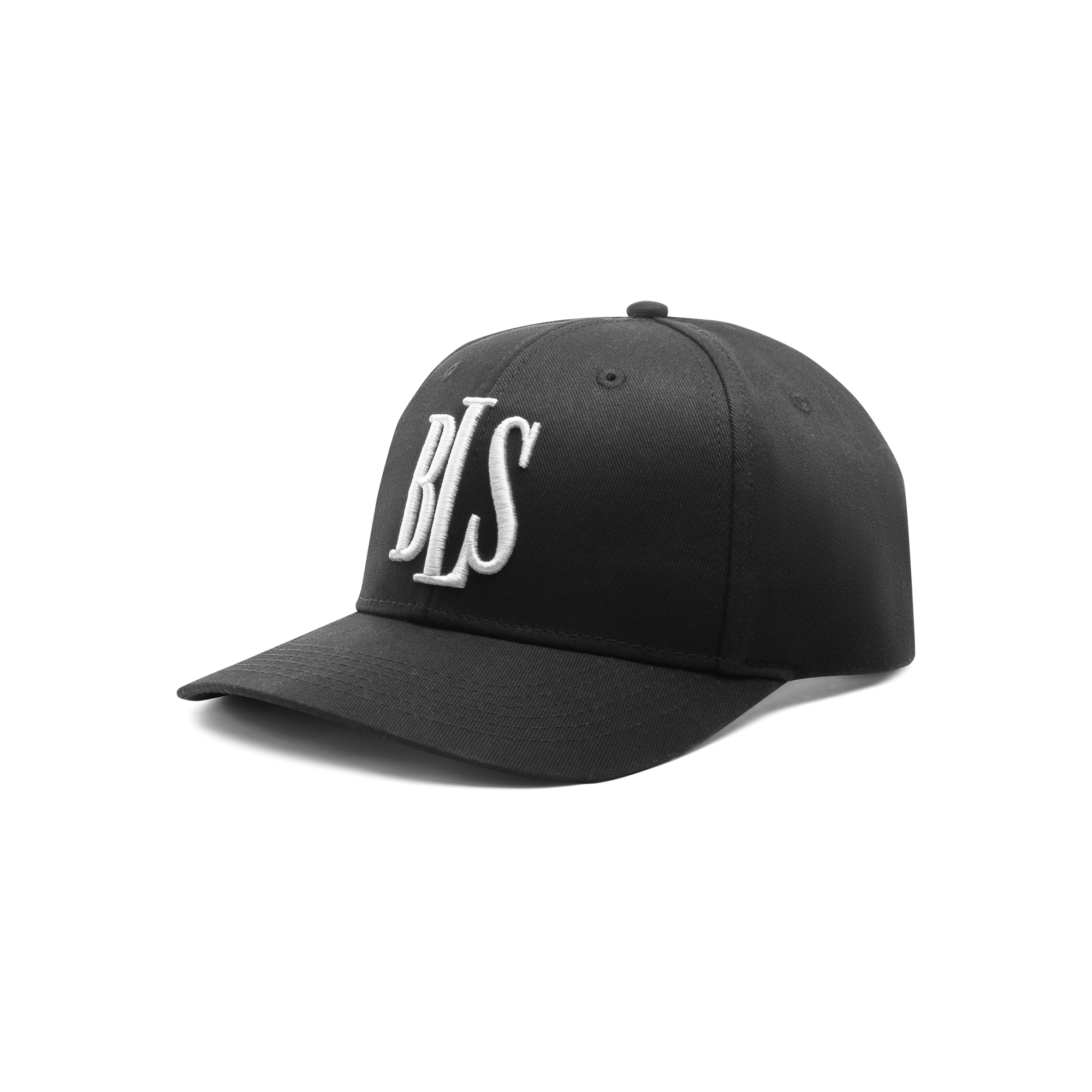 BLS - Classic Baseball Cap - Black/White
