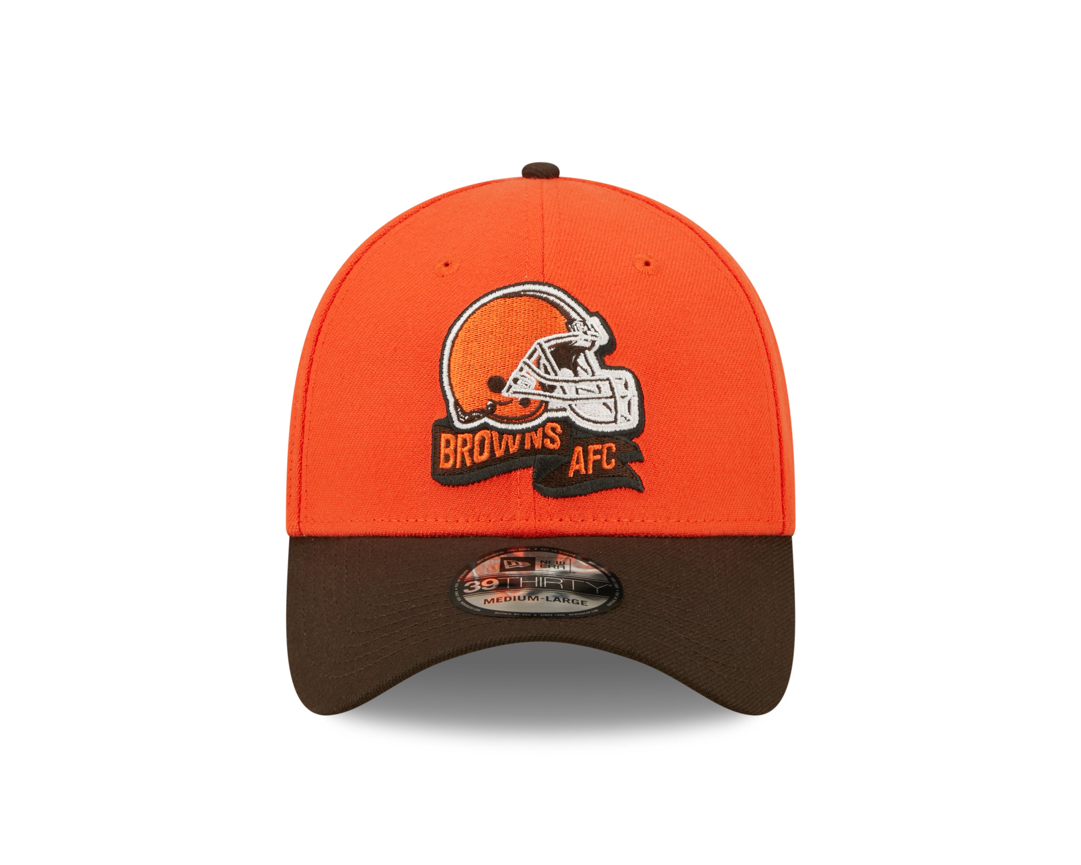 Cleveland Browns NFL Sideline 2022 39THIRTY Stretch Fit Cap - Orange