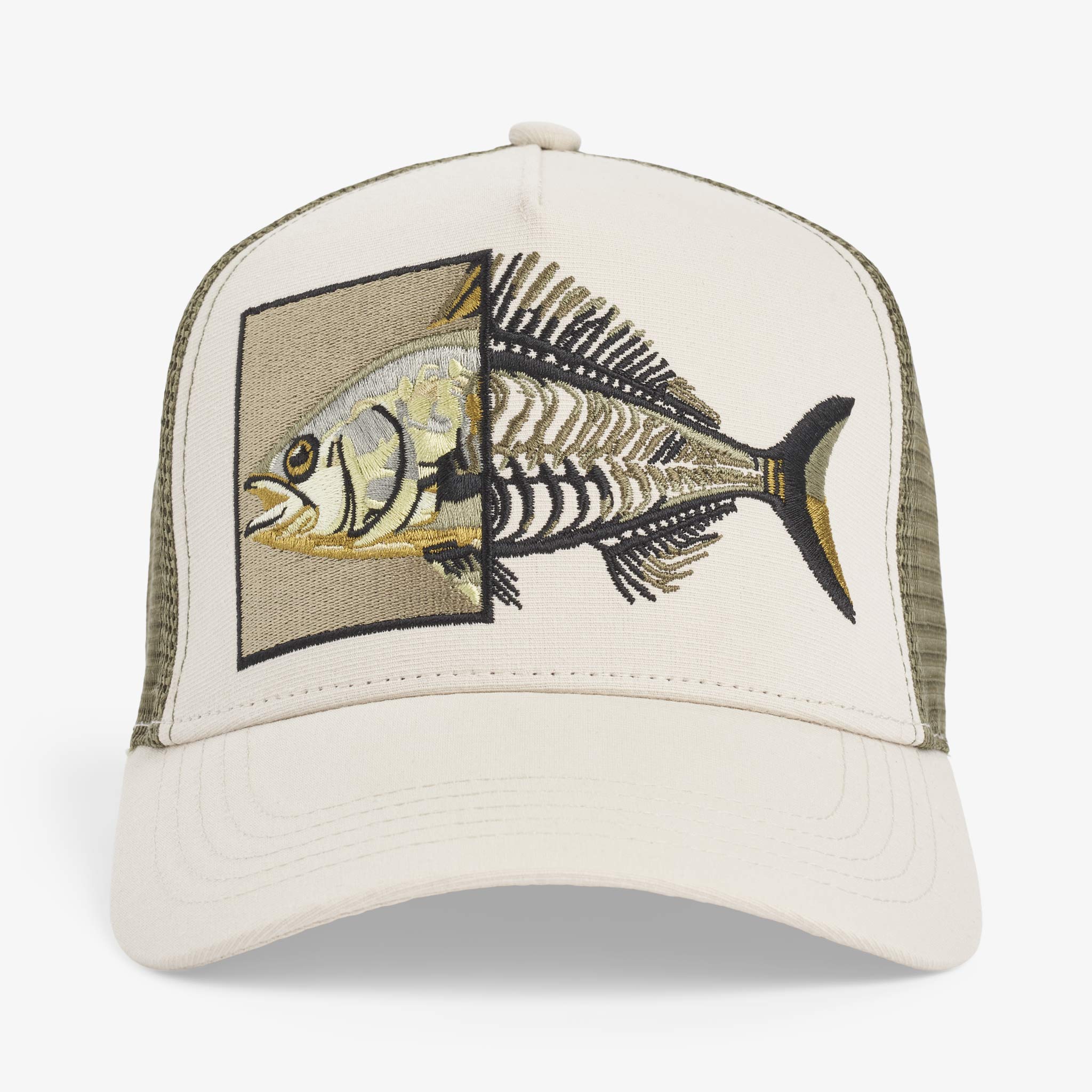 Upfront Nordic Headwear - APOLLO Trucker Cap - Off White Online Hot Salg