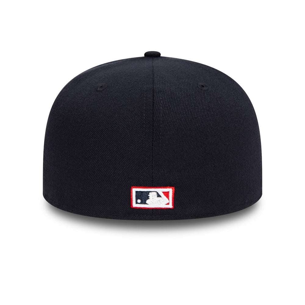 Atlanta Braves vs Minnesota Twins Navy 59FIFTY Cap - Navy
