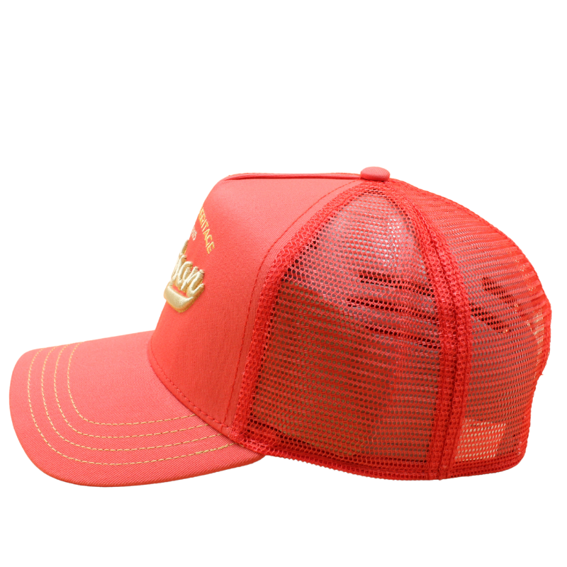 Stetson American Heritage Classic Trucker Cap - Salmon