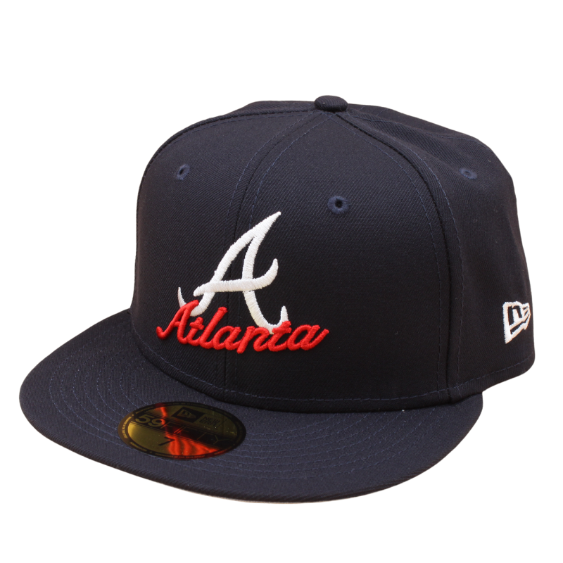 59Fifty Fitted Cap Dual Logo Atlanta Braves - OTC