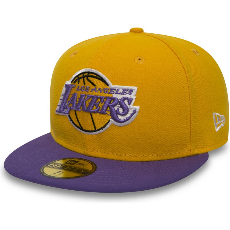 59Fifty Fitted Essential Los Angeles Lakers NBA - Yellow