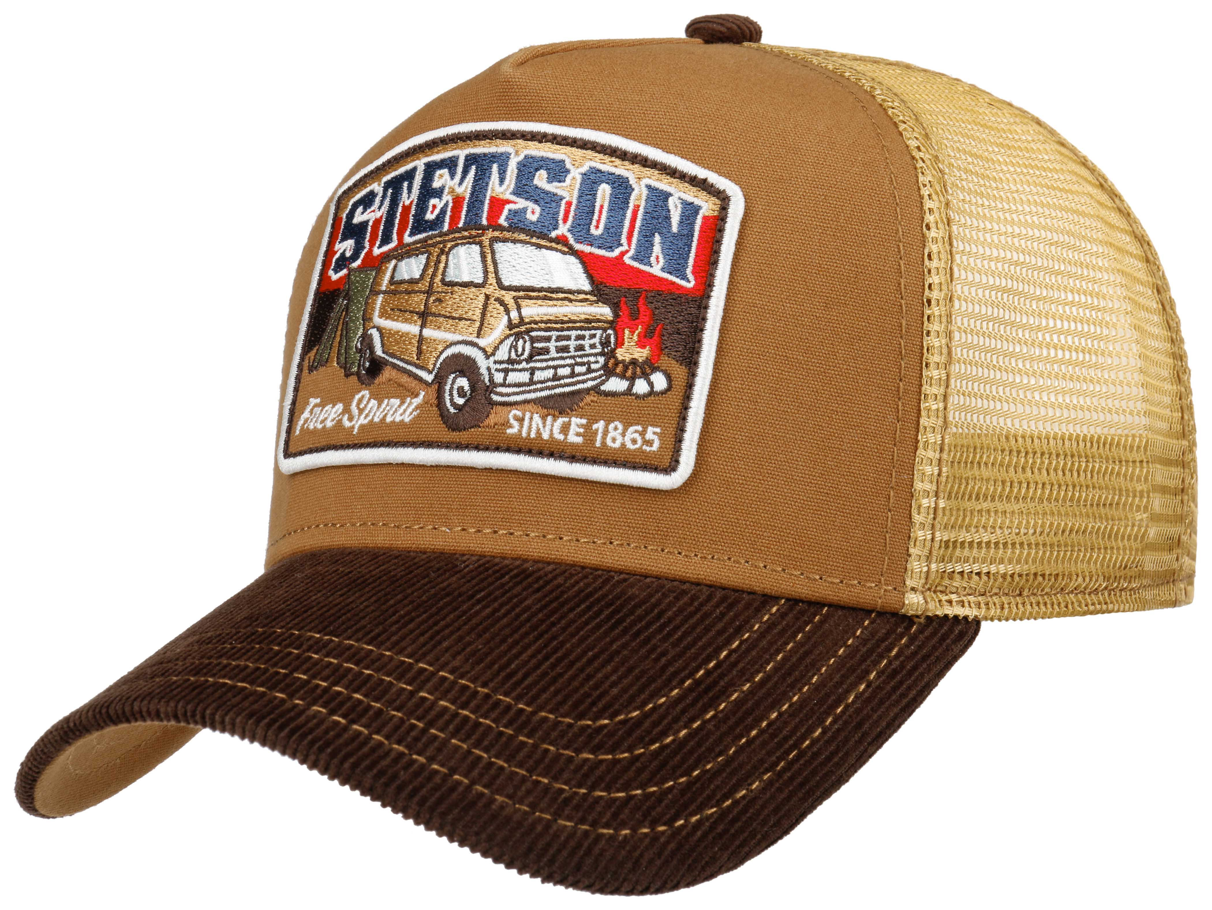 Camper Trucker Cap - Brown