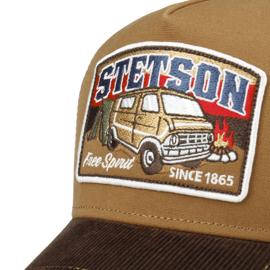 Camper Trucker Cap - Brown