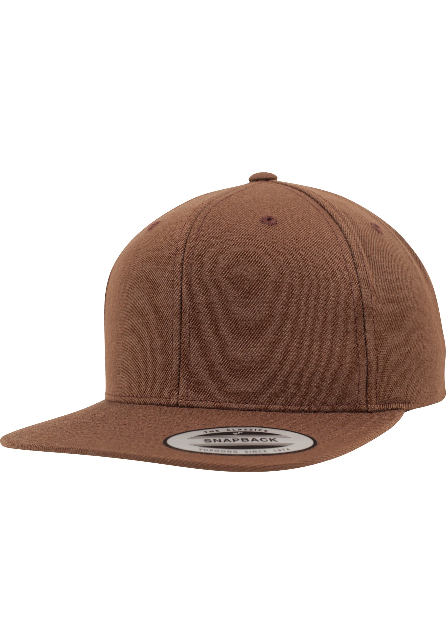 Classic Snapback - Tan Hot på udsalg