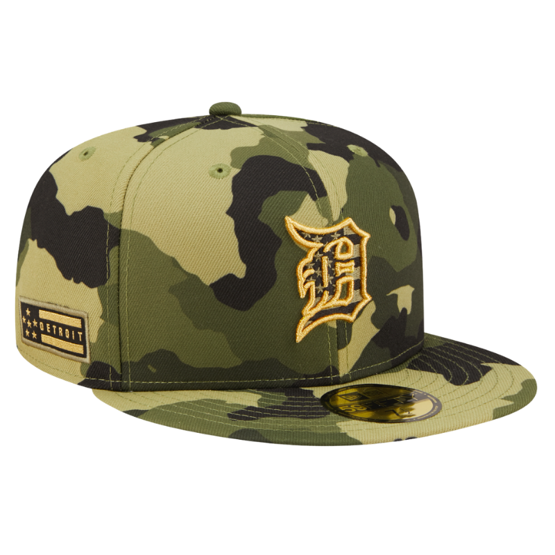 59fifty Fitted Cap Detroit Tigers Armed Forces (2022) - Camo