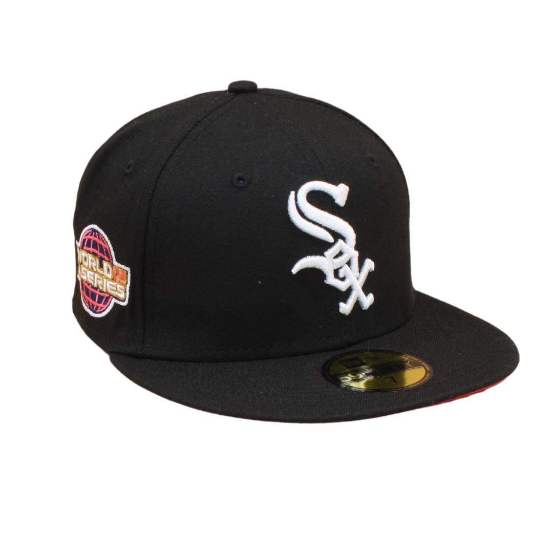 Chicago White Sox Cooperstown 59Fifty Fitted World Series 2005 - Black/Infrared Online Hot Salg