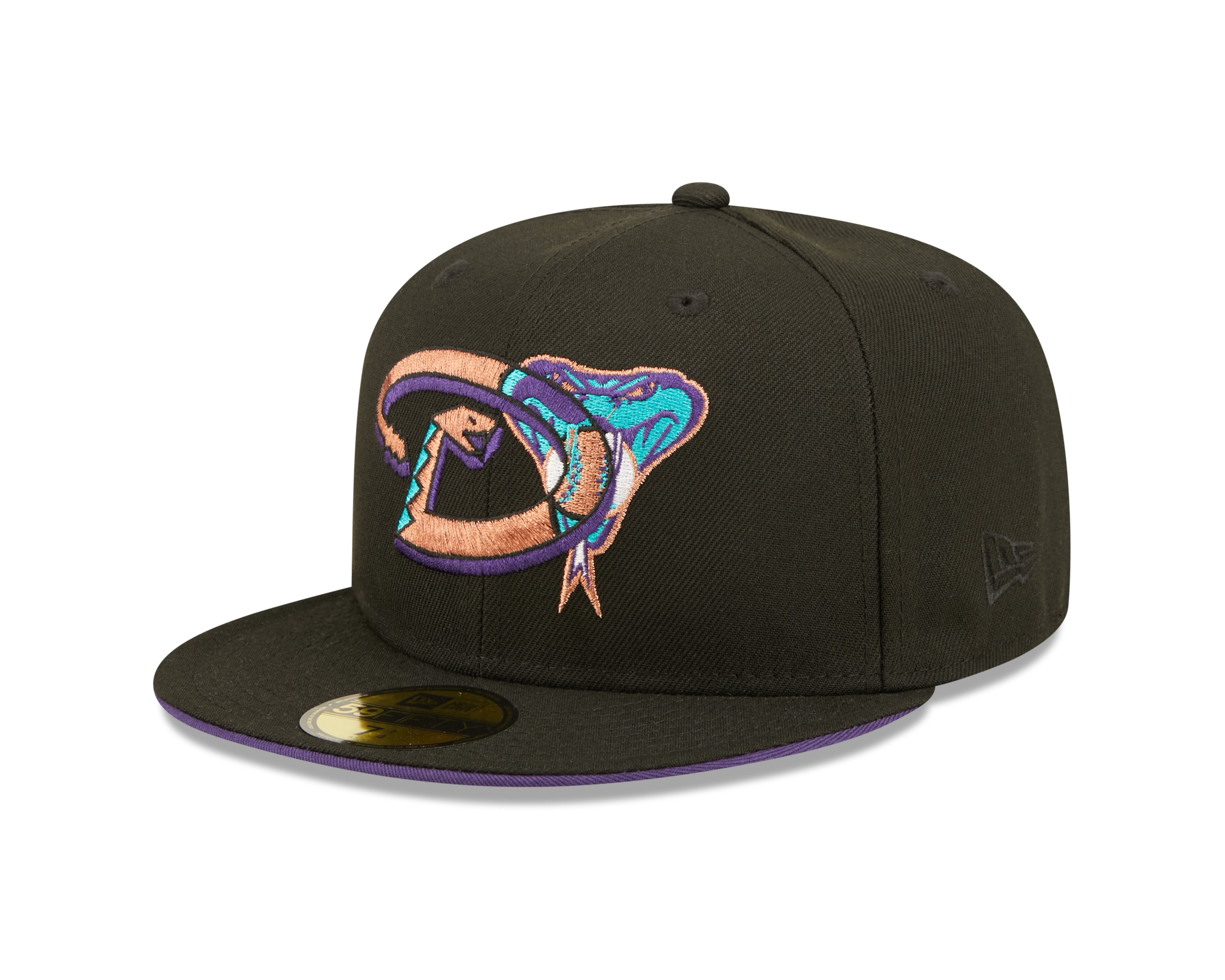 Team Color Split 59fifty Fitted Cap Arizona Diamondbacks - Black
