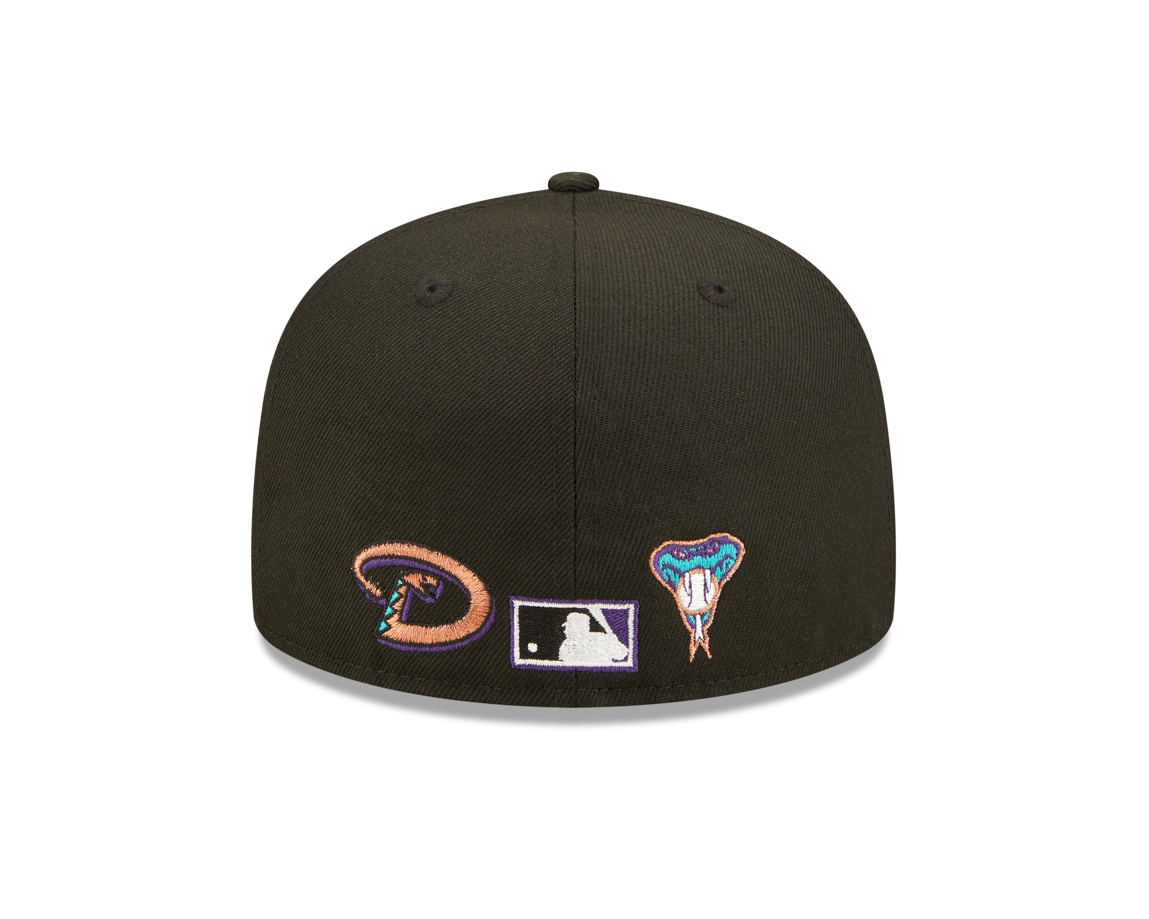 Team Color Split 59fifty Fitted Cap Arizona Diamondbacks - Black
