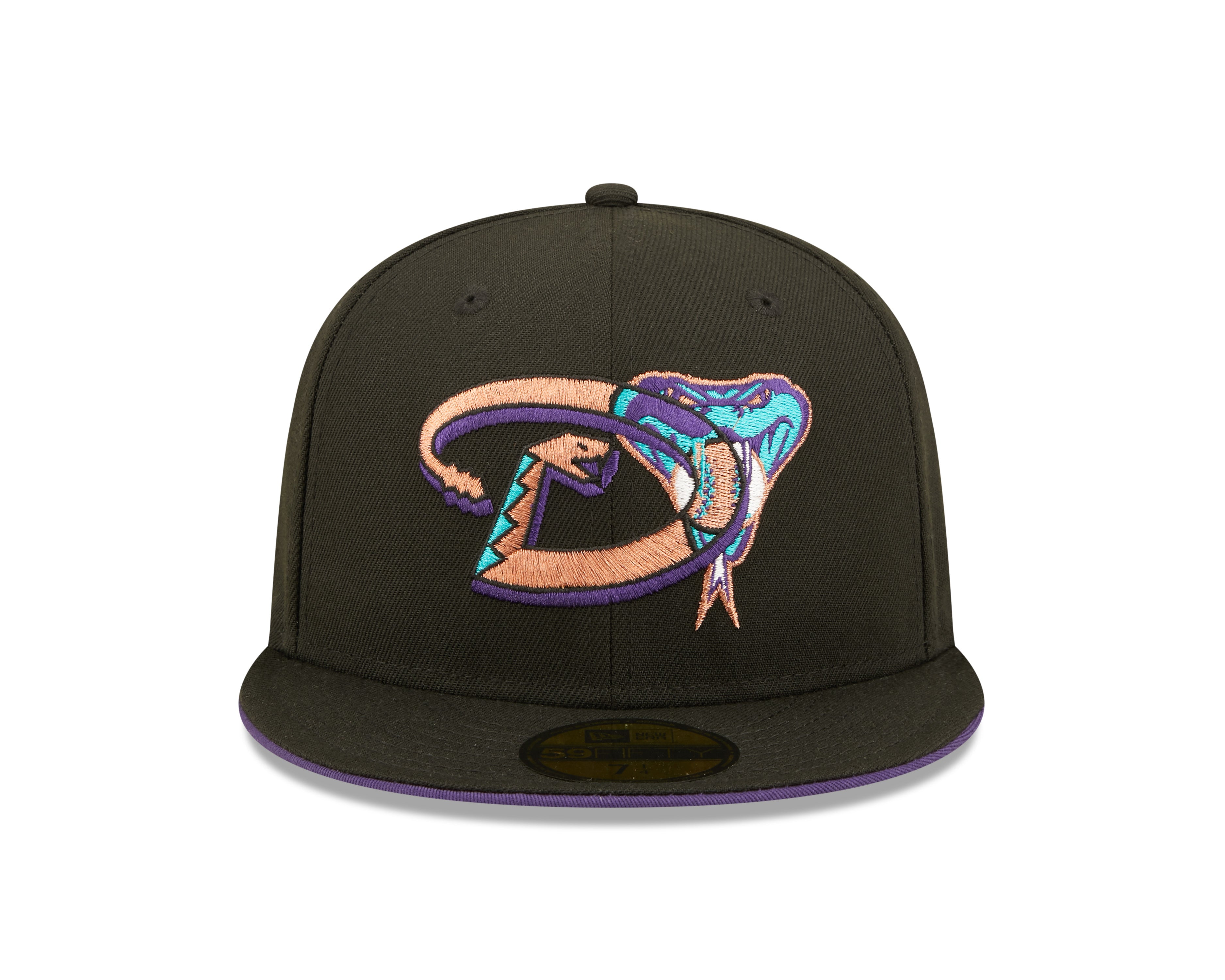 Team Color Split 59fifty Fitted Cap Arizona Diamondbacks - Black