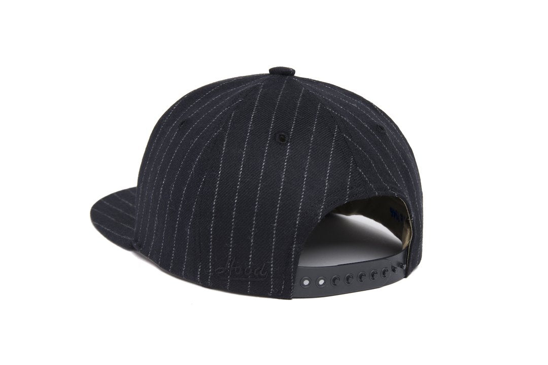The DTC Chalk Pinstripe MCMXL VI New York - Sort/hvid Pinstripe Online salg