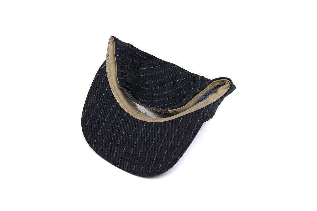 The DTC Chalk Pinstripe MCMXL VI New York - Sort/hvid Pinstripe Online salg