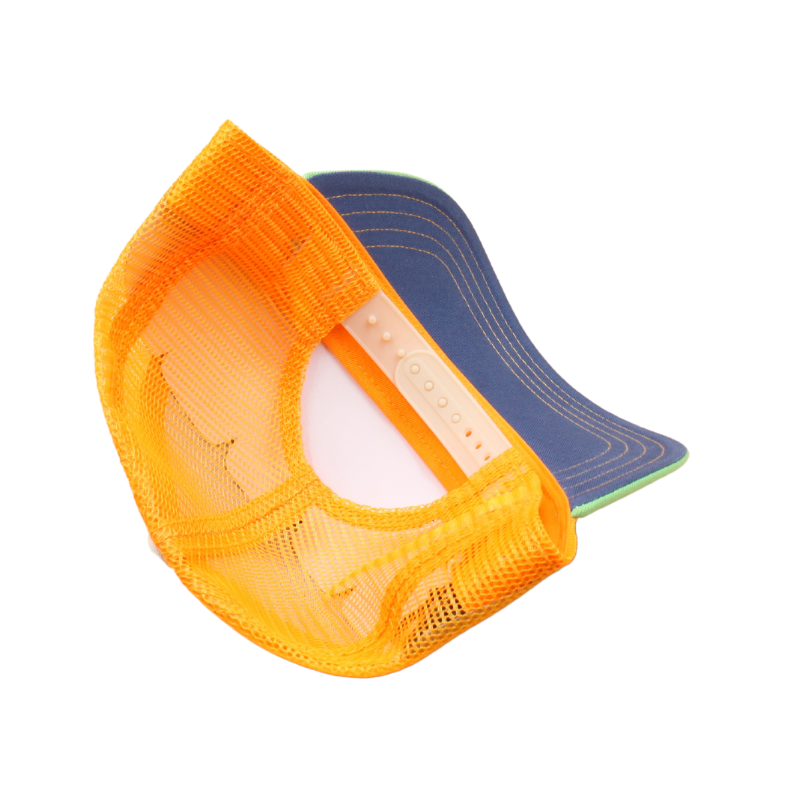 Tiki Lounge Trucker Cap - Lime/Orange