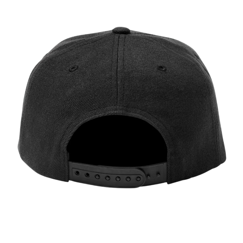 Alpha Square MP Snapback Cap - Black/Black