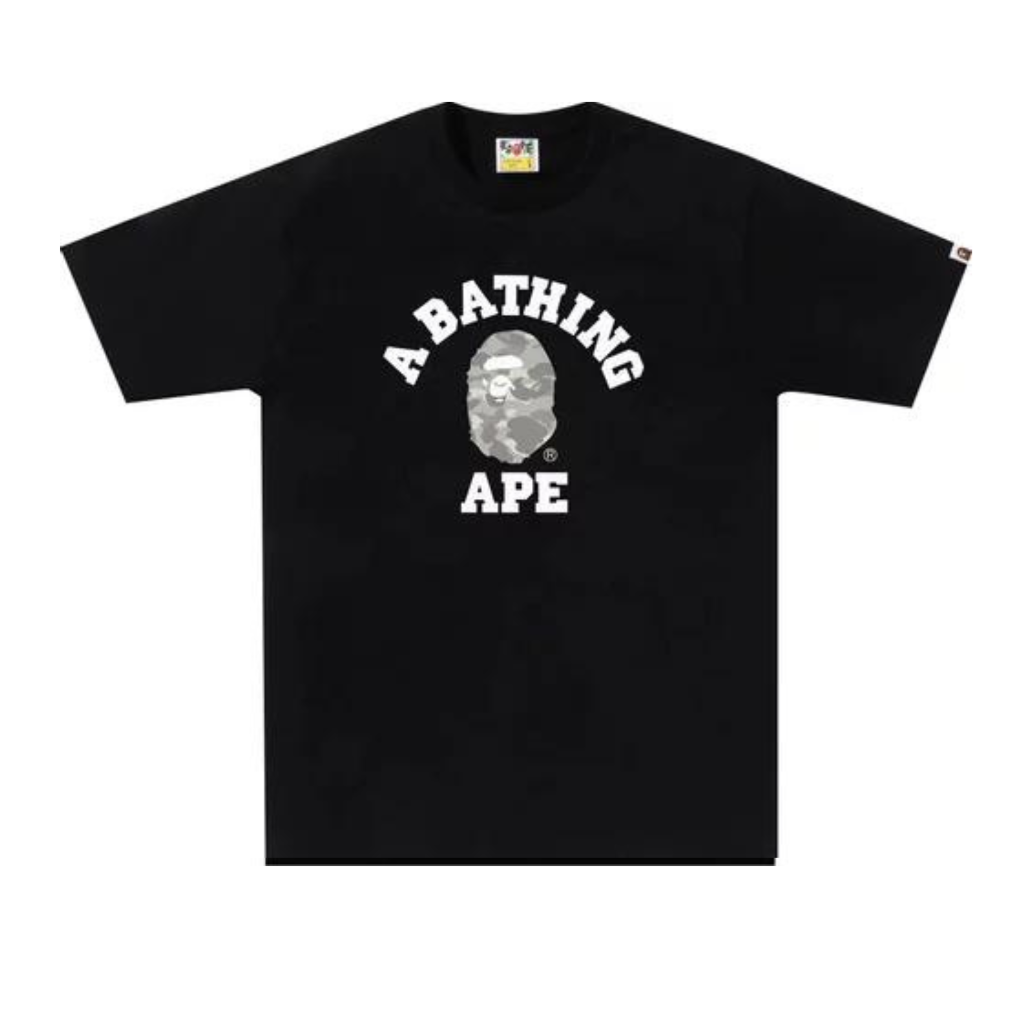 Bape City Camo College Glow In Dark T-shirt Black